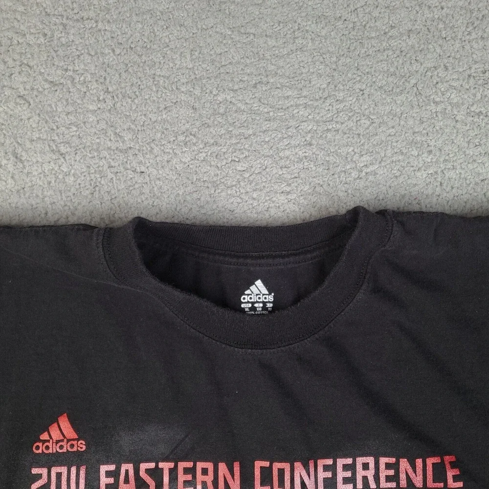 Miami Heat T-Shirt‎ Men’s XL Black NBA 2011 Eastern Conference Champions Cotton